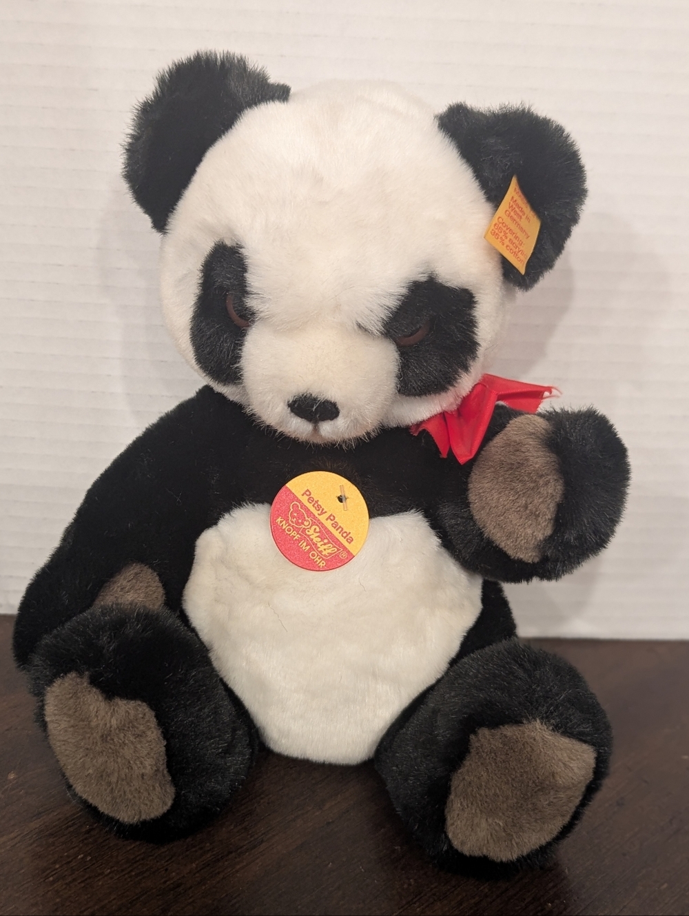 Steiff Articulated Petsy Panda 013454